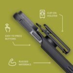 Tech21 iPhone 14 Pro Max Evo Max Compatible with MagSafe® – Durable, Shock-Absorbing and Rugged Phone Case with Holster and 20ft FlexShock Multi-Drop Protection - Image 6