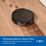Tapo Ultra-Slim LiDAR Smart Navigation Robot Vacuum and Mop, 5300Pa Max, 97%+ Dust Pickup, Customizable Cleaning, Self-Charging, Works w/Alexa & Google Home, RV20 Max - Image 5