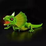 Robo Alive Frilled Neck Lizard Robotic Pet Figure [Green] - Image 6