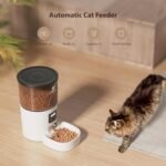 Automatic Cat Feeder and Water Fountain, Timed Pet Dry Food Dispenser, Programmable Portion Control, 1-6 Meals Per Day, Cat Fountains for Drinking with Filter, Small Pets (3L Combo) - Image 8