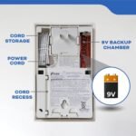 Kidde Carbon Monoxide Detector, Propane, Natural, Methane, & Explosive Gas Alarm, Plug-In Wall with 9-Volt Battery Backup, Digital LED Display - Image 10