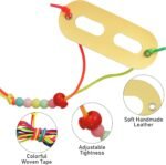 Bearded Dragon Carrier and Leather Leash, Adjustable Harness and Reptile Small Pet Coral Fleece Backpack for Outdoor Travel Walking Rest - Yellow - Image 3