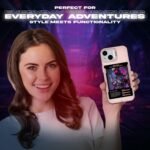 Display Phone Case for iPhone 15 | Built-in Camera Stand | Includes 5 TCG/Photo Display Top Loaders & Sleeves | Compatible with Topps, Pokémon, Baseball, Basketball, Soccer Cards & Photos (Pink) - Image 7