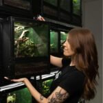 Leap Habitat Reptile Terrarium - 25 Gallon, Lightweight and Durable, Bioactive Ready, 15x17x24 inches, with Ergonomic Door Latches and Fresh Air Flow for Reptiles and Amphibians - Image 4