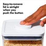 OXO Good Grips POP Container - Airtight Food Storage - Big Square Medium 4.4 Qt Ideal for 5lbs of flour or sugar - Image 6