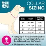 Max & Molly Urban Pets Smart ID Dog Collar - Soft Neoprene, Waterproof, Machine Washable, Power Buckle, Gotcha! QR Tag & Custom App Profile, Sailor M - Image 6