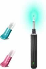 First Health Wireless Otoscope with Light | Waterproof Ear Cleaner with Camera and Light | Ear Wax Removal Tool Camera for iPhone/iPad, Android, USB | Ear, Nose & Throat Inspection | 1920P HD (Black) - Image 3