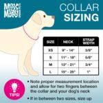 Max & Molly Urban Pets Smart ID Dog Collar - Soft Neoprene, Waterproof, Machine Washable, Power Buckle, Gotcha! QR Tag & Custom App Profile, Mykonos Navy M - Image 6
