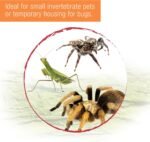 Zilla Micro Habitat Terrarium Enclosure for Small Tree Dwelling Reptiles, Amphibians, Spiders & Other Invertebrates, Small - Image 8