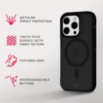 Tech21 EvoArmor for iPhone 16 Pro Compatible with MagSafe - Impact Protection Case 21x Military Standard Tested in Black - Image 5