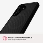 Tech21 EvoArmor case for Samsung Galaxy S25 - with Magnets- Military Grade Impact Protection- Black - Image 6