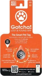 Gotcha Smart Pet ID Tag for Pets, Easily Attaches to Dog & Cat Collars and Harnesses, Contains Personalized Pet Contact Information for Quick Identification by Max & Molly - Image 2