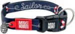 Max & Molly Urban Pets Smart ID Dog Collar - Soft Neoprene, Waterproof, Machine Washable, Power Buckle, Gotcha! QR Tag & Custom App Profile, Sailor M - Image 2