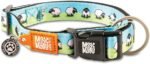 Max & Molly Urban Pets Smart ID Dog Collar with Gotcha! QR Pet Safety Tag and Custom Pet Profile, Soft Padded Neoprene, Waterproof, Machine Washable, Black Sheep, XS (9-14") - Image 2