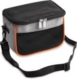 Small Animal Carrier Bag, Hamster Carrier Bag, Small Animal Travel Bag， Double Zippers Pets Travel Bag Breathable Hamster Carrier with Removable Liner for Small Animal (Black) - Image 2