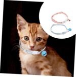 2pcs Pet Adjustable Choker Pet Neck Collar Pad Decoration Kitten Collars Aarel Collar Pendants for Cat Dog - Image 5