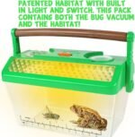 Nature Bound Bug Catcher Vacuum with Light Up Critter Habitat Case for Backyard Exploration - Complete Kit for Kids Includes Vacuum and Cage, Green (Original Style) - Image 8