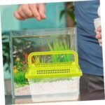 Transparent Plastic Turtle Fish Tank, Reptile Carrier, Feeding Tank, Glass Containers, Amphibia Container, Terrarium, Hamster Cages, Reptiles Commodity Mini - Image 6