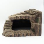 Resin Reptile Hideouts Cave Habitat Decor for Gecko Leopard Lizards Toad Turtle (B- Extra Large) - Image 6