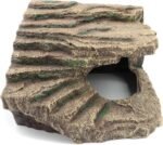 Resin Reptile Hideouts Cave Habitat Decor for Gecko Leopard Lizards Toad Turtle (B- Extra Large) - Image 8