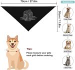 Camera Melt Stylish Triangle Dog Bandanas Washable and Adjustable Cat Scarf Dog Collar for Small to Large Pets - Image 3
