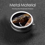Reptile Monitor Lizard Pill Case Portable Metal Pill Box 3 Compartment Pill Organizer Cute Travel Pill Container Vitamin Organizer for Purse Pocket Travel Gift - Image 8