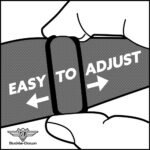 Buckle-Down Cat Collar Breakaway Camera Red White 6 to 9 Inches 0.5 Inch Wide - Image 3