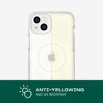 tech21 iPhone 14 Plus Evo Crystal Compatible with MagSafe® – Shock-Absorbing & Scratch-Resistant Clear Phone Case with 16ft FlexShock Multi-Drop Protection - Image 7