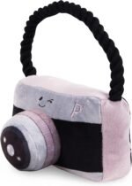 Retro Camera Plush Dog Toy - Image 4