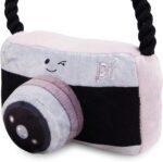 Retro Camera Plush Dog Toy - Image 5
