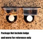 YOGURTCK 100pcs Crested Gecko Feeding Cups Reptile Feeder Bowls for Putting in Water and Food, Fit Lizard and Other Small Animals Pet Supplies 0.5oz - Image 3