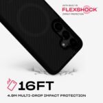 Tech21 EvoArmor case for Samsung Galaxy S25+ - with Magnets - High Impact Protection - Black - Image 4