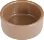 Kaytee Stoneware Ceramic Pet Hamster Bowl, Brown, 3-Inch - Image 2