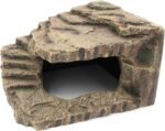 Resin Reptile Hideouts Cave Habitat Decor for Gecko Leopard Lizards Toad Turtle (B- Extra Large) - Image 2