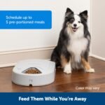PetSafe Automatic Dog Feeder, 5 Meals, 40 oz Capacity, Plastic, for Dry Food, Multiple Pets - Image 3