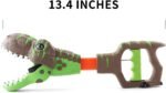 DINOBROS Dinosaur Chomper Toys for Kids with 3 Roar Sounds and Light Jurassic Dinosaurs Grabber Claw T-Rex Reacher Robot Hand Pincher Dino Snapper - Image 3