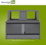 New Age Pet ECOFLEX Mojave Reptile Stacker, Medium - Durable, Moisture-Resistant Wood Plastic Composite, Easy to Clean, Supports Lighting Setups, Gray - 10 Year Warranty - Image 6