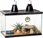 Zilla Pet Reptile Terrarium Shale Rock Den Decor Grey Medium - Image 3