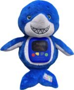 Happy Nappers: Photoflix - Max Blue Shark - Photo & Video Viewer, Digital Screen, Plush Animal Toy, USB Cable & Headphones, Upload & Share, Kids 3+ - Image 2