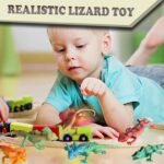 8PCS Plastic Squishy Lizard Toys, Stretchy Rubber Figures, Realistic Soft Reptile Toys for Kids, Party Decoration Figurines Set - Image 7