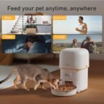 Automatic Cat Feeders - 2L Cat Food Dispenser Easy to Use, Timed Automatic Pet Feeder with Over 180-day Battery Life, 1-6 Meals Dry Food Programmable Portion Control Also for Dogs - Image 7