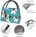 Cartoon Dog Lunch Bag for Women Men Reusable Lunch Tote Bags Insulated Lunch Box Leakproof Lunch Pail Bag Large Capacity Cooler Food Lunch Containers for Work Travel Outdoor - Image 7
