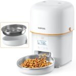 Automatic Cat Feeders - 2L Cat Food Dispenser Easy to Use, Timed Automatic Pet Feeder with Over 180-day Battery Life, 1-6 Meals Dry Food Programmable Portion Control Also for Dogs - Image 2