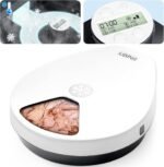 F10 Automatic Cat Feeder Wet Food, Semiconductor Cooling 5 Meal Timed Meat Dispenser, 24-Hour Freshness 3 Cooling Modes, Dry and Wet Food Automatic Feeder for Cats and Dogs - Image 2