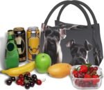 Cute schnauzer dog Lunch Bag for Women Men Reusable Lunch Tote Bags Insulated Lunch Box Leakproof Lunch Pail Bag Large Capacity Cooler Food Lunch Containers for Work Travel Outdoor - Image 6