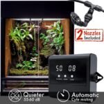 MrReptile Reptile Mister Humidifier, Automatic Mister for Reptiles、Indoor Plants, Upgrade MS100 Mister, Reptile Misting System - Image 3