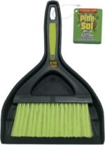Pine-Sol Mini Dustpan and Brush Set | Nesting Snap-On Design | Portable, Compact Dust Pan and Hand Broom for Cleaning, Green - Image 4
