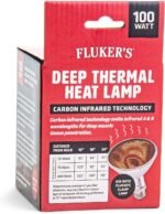 Fluker's Deep Thermal Heat Lamp for Reptiles with Carbon Infrared Technology, for All Reptile Tanks, Great for Basking, 75 Watt - Image 3