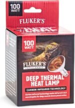 Fluker's Deep Thermal Heat Lamp for Reptiles with Carbon Infrared Technology, for All Reptile Tanks, Great for Basking, 75 Watt - Image 4