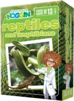 Outset Media Professor Noggin's Reptiles and Amphibians Trivia Card Game - an Educational Based Card Game for Kids - Trivia, True or False, and Multiple Choice - Ages 7+ - Contains 30 Cards - Image 2